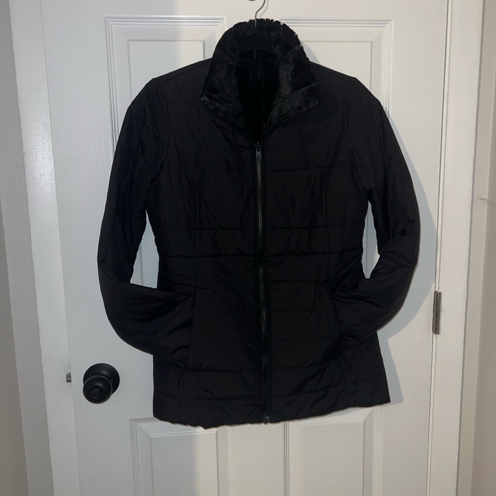 The North Face Women's reversible quilted puffer jacket